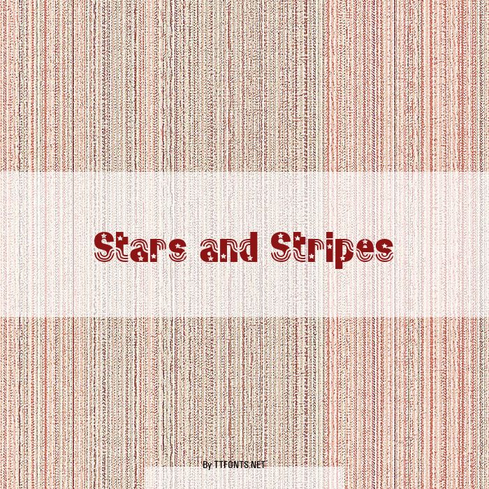 Stars and Stripes example